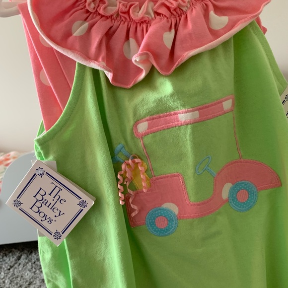 The Bailey Boys Golf Cart Capri Leggings Set - Picture 6 of 8